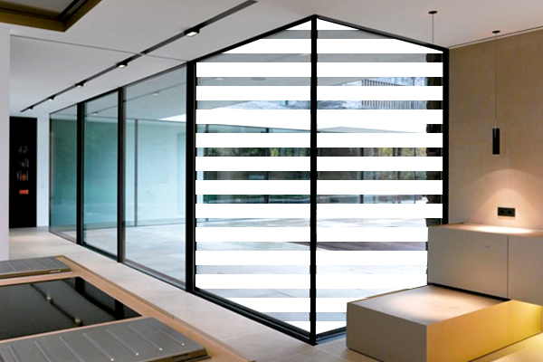 Global Architectural Window Film - Decorative Ice Blinds